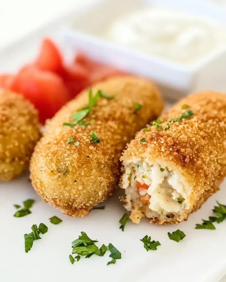 Homemade Tuna Croquettes photo