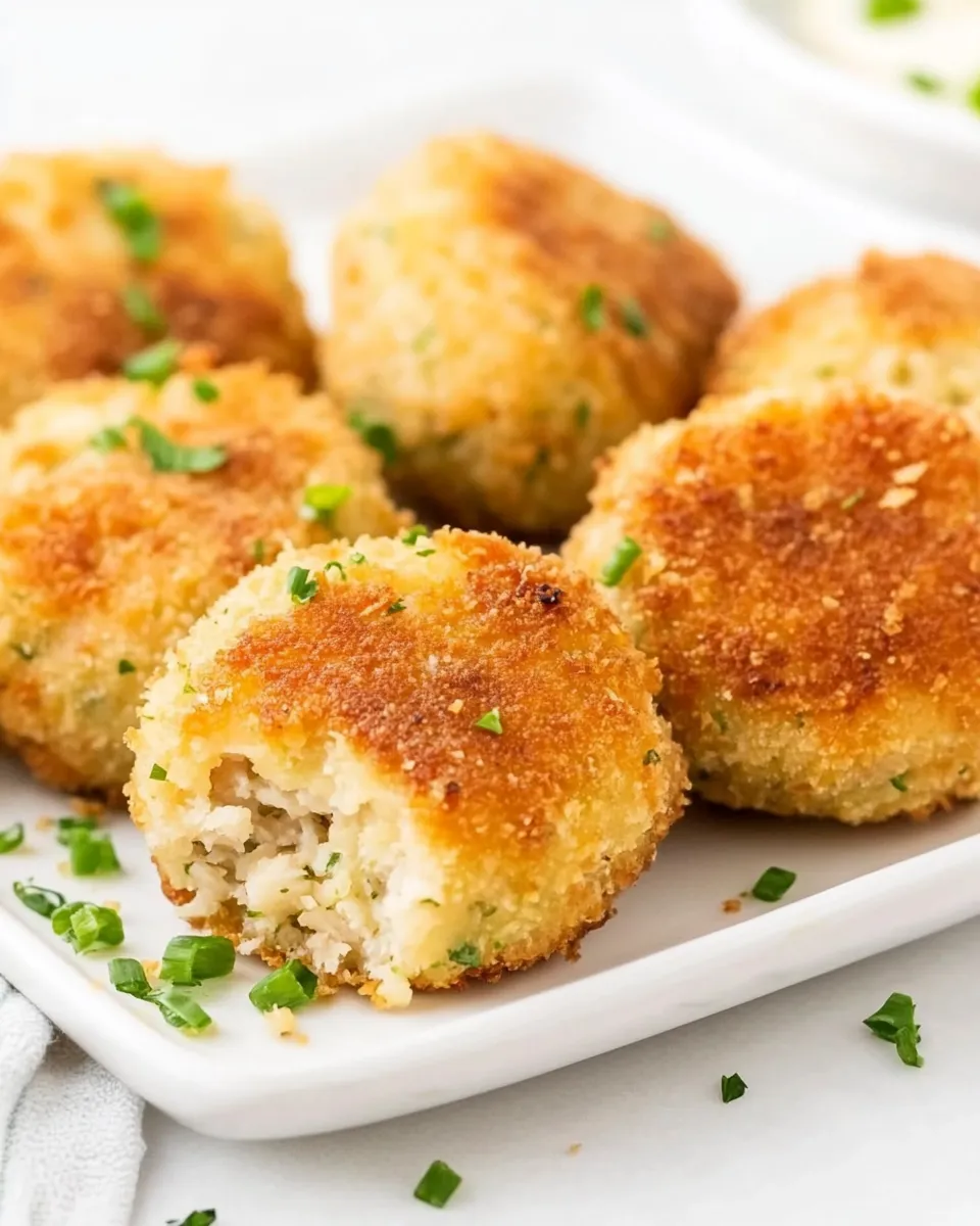 Delicious Tuna Croquettes shot