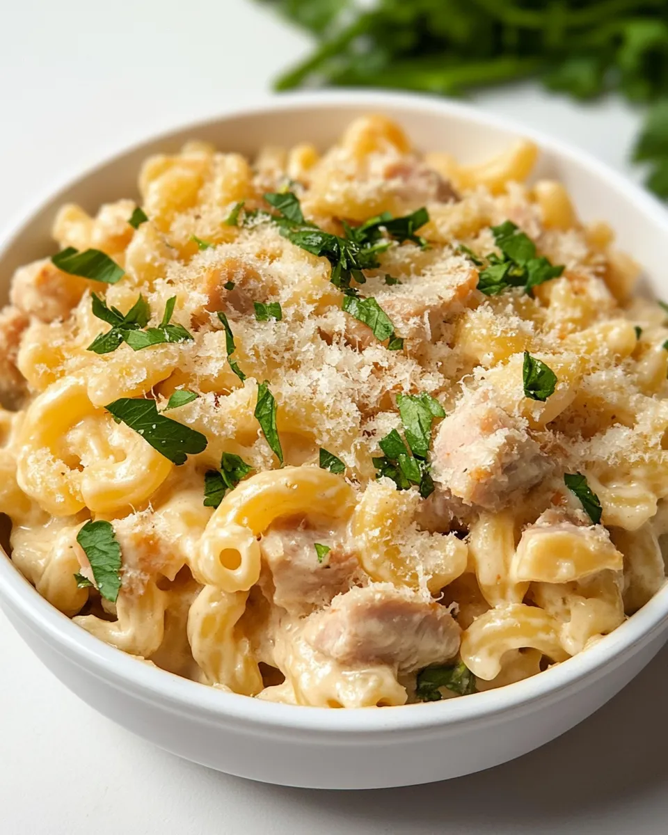 Homemade Tuna Mac and Cheese photo