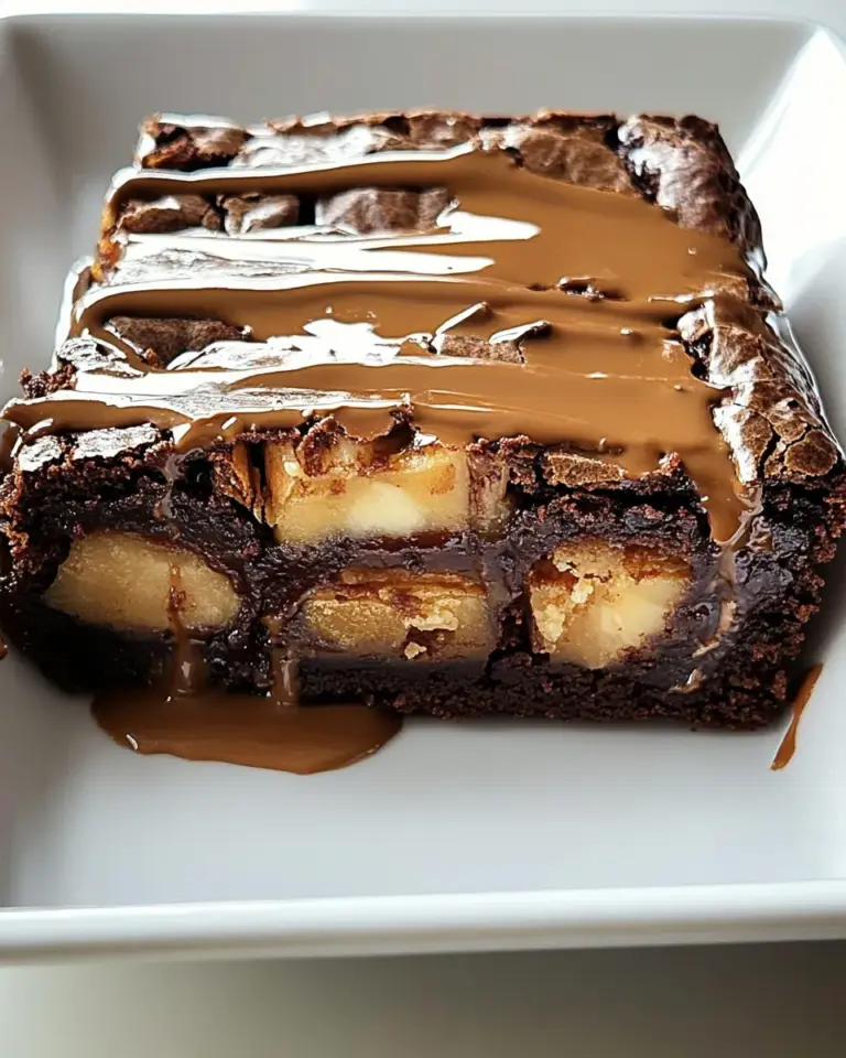 Homemade Twix Brownies photo