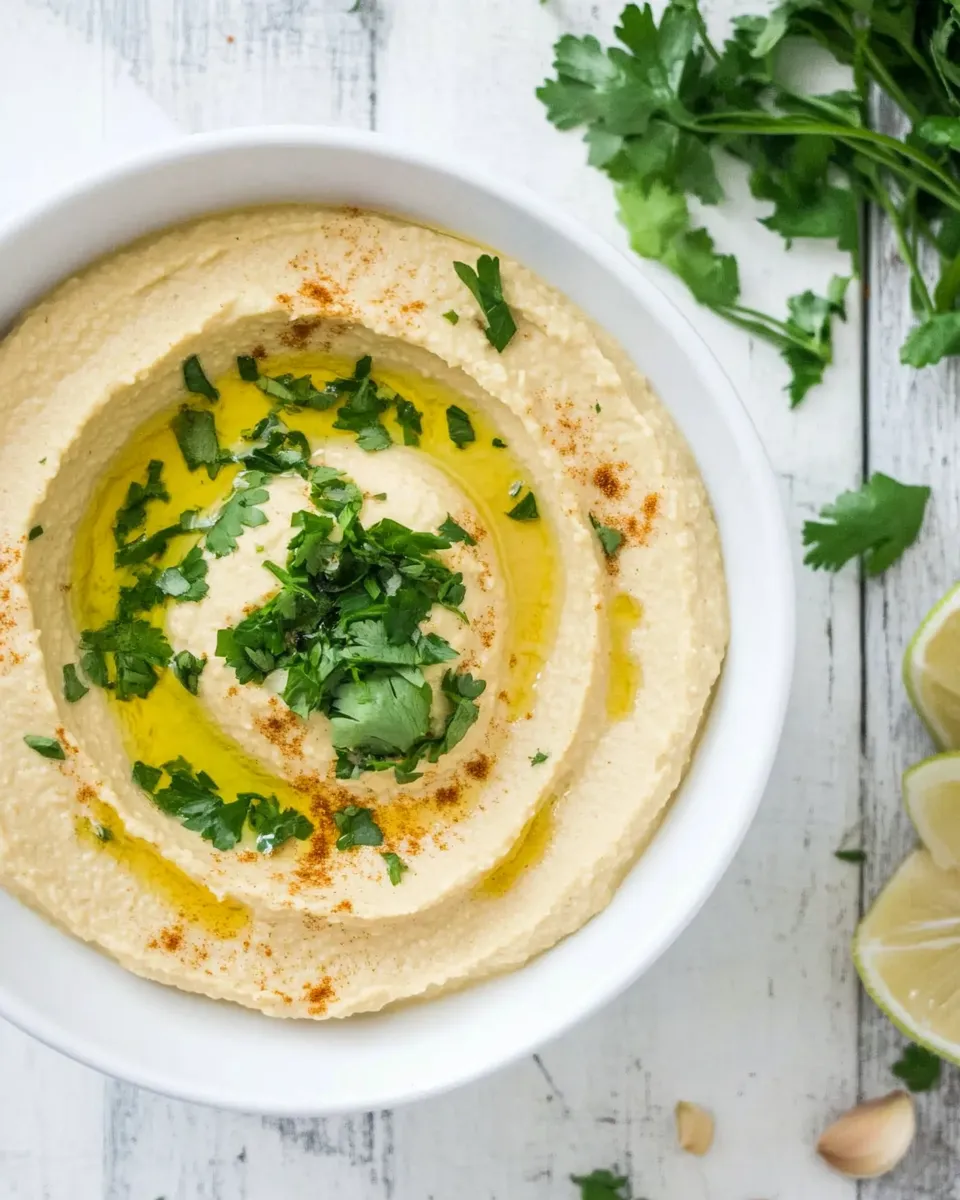 Easy Ultimate Hummus Dip recipe photo