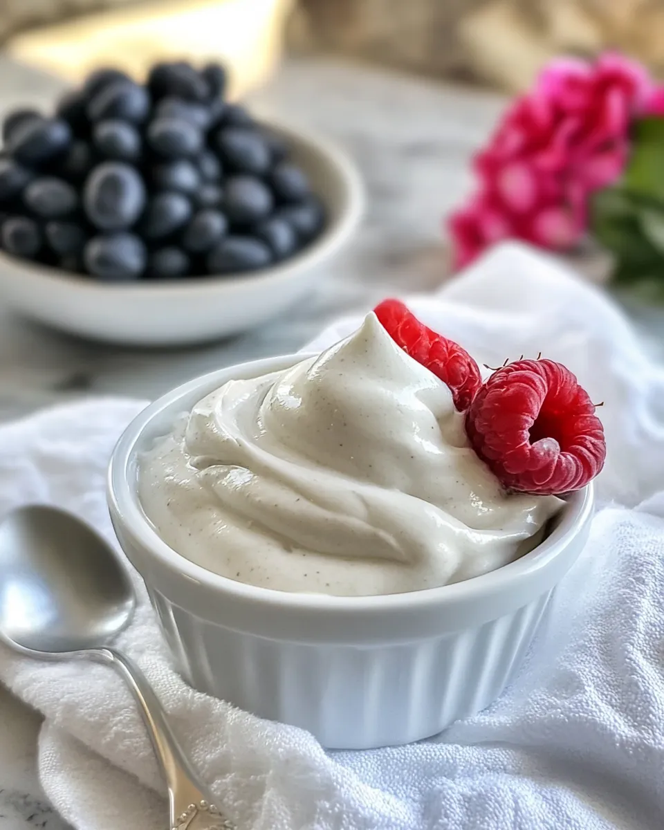 Classic Vanilla Bean Chantilly Cream image