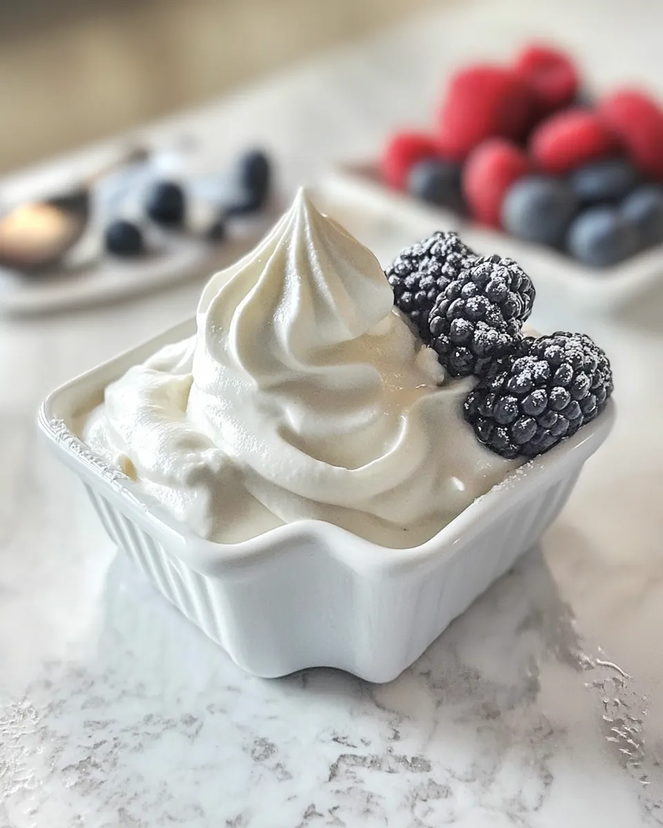 Easy Vanilla Bean Chantilly Cream recipe photo