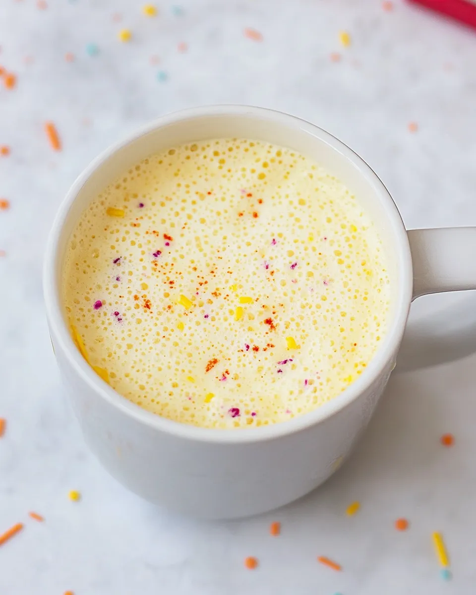 Homemade Vanilla Mug Cake Recipe photo