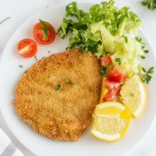 Homemade Veal Milanese (Cotoletta alla Milanese) photo