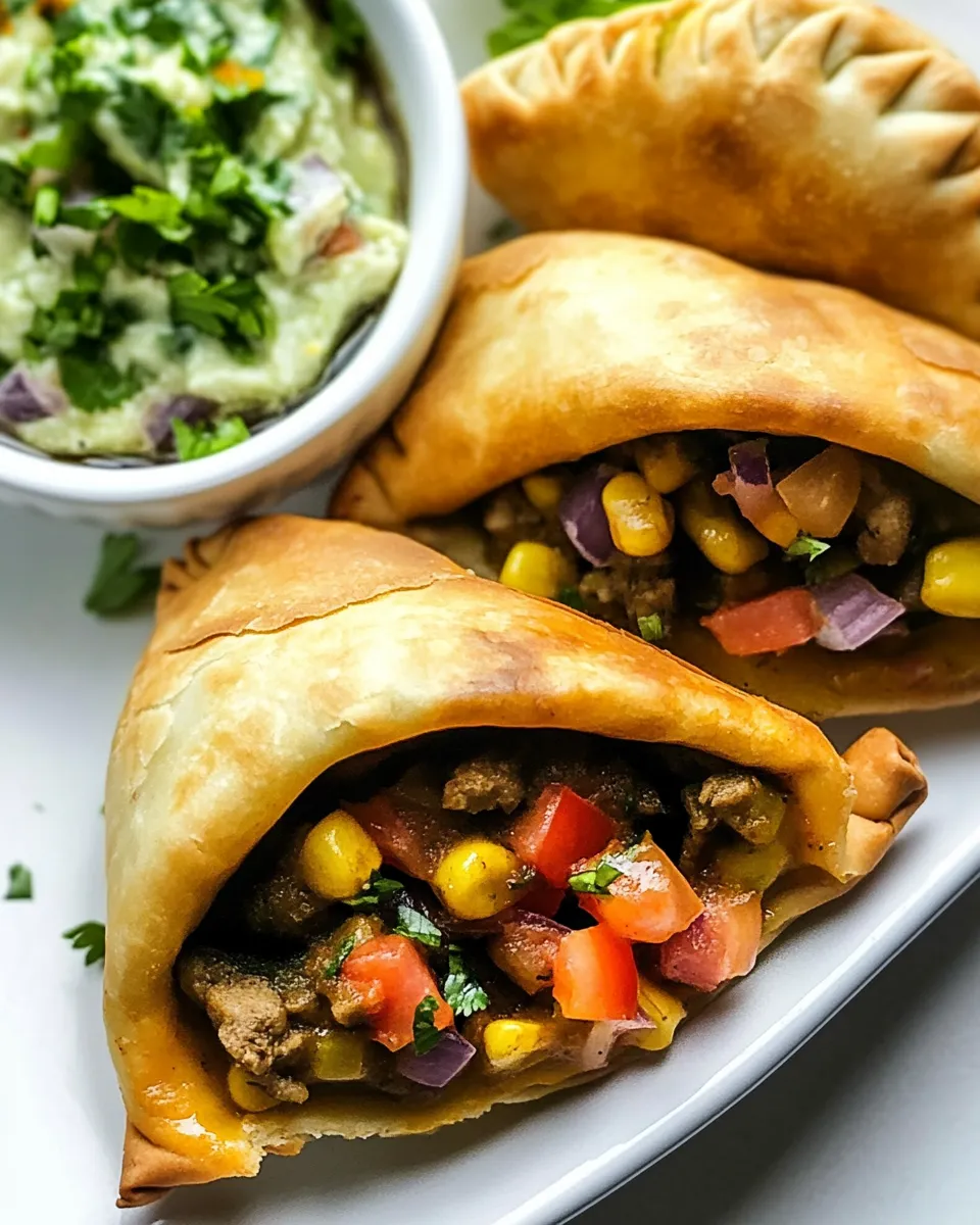 Homemade Vegan Empanadas photo