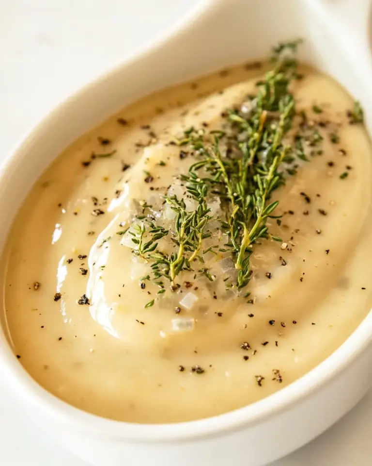 Homemade Vegan Onion Gravy photo