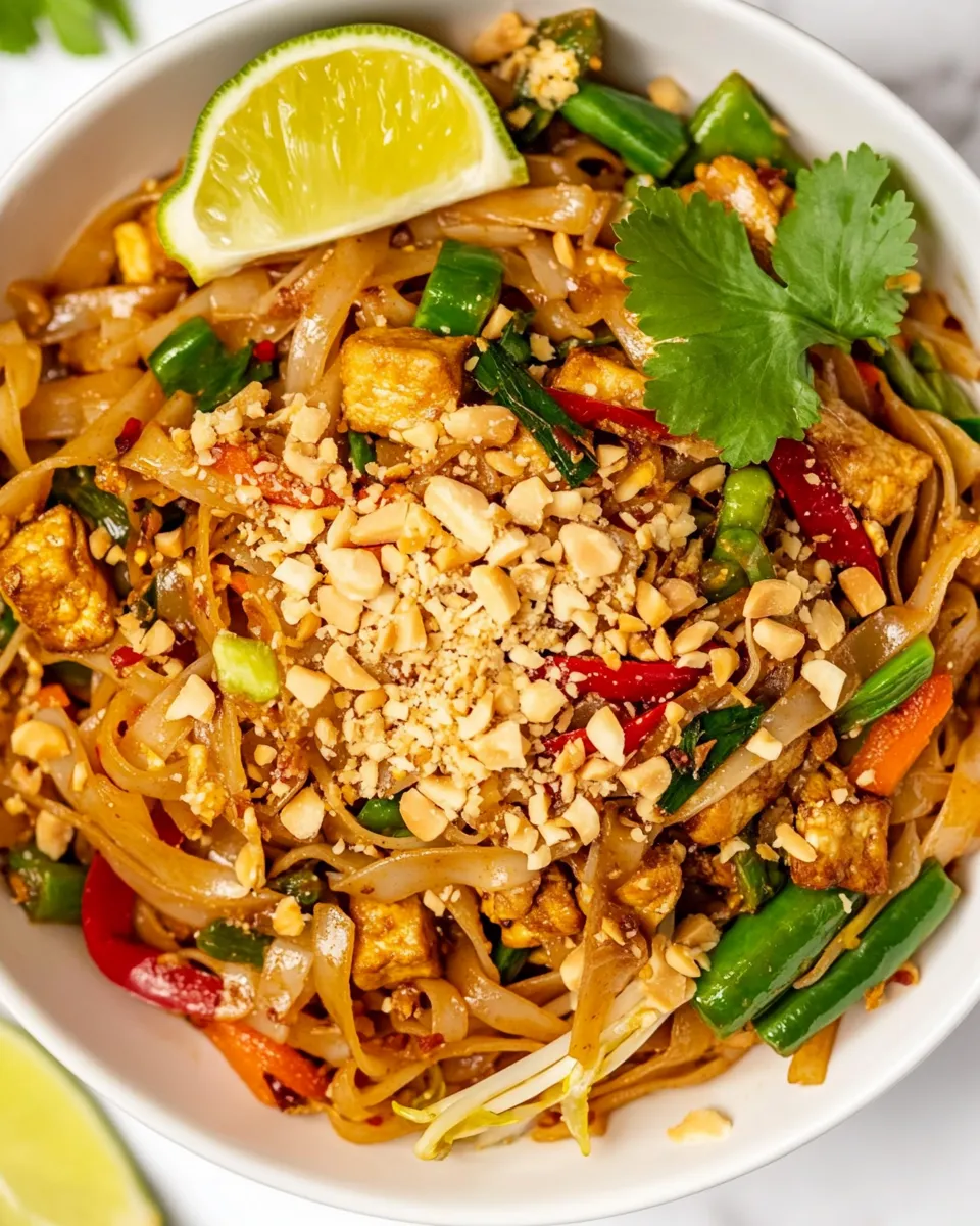 Delicious Vegan Pad Thai image