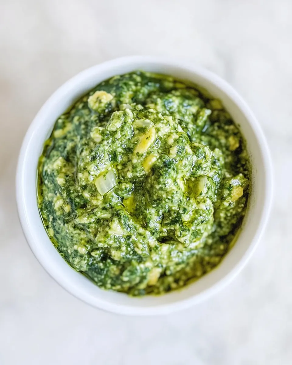 Homemade Vegan Pesto photo