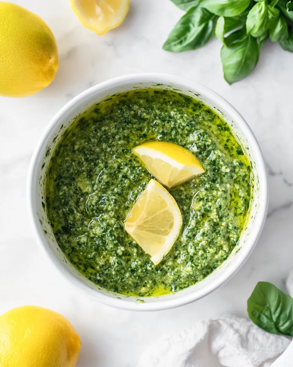 Classic Vegan Pesto image