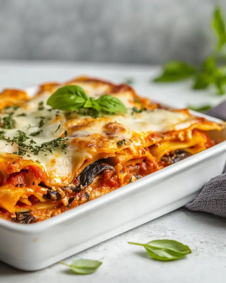 Homemade Vegetable Lasagna photo