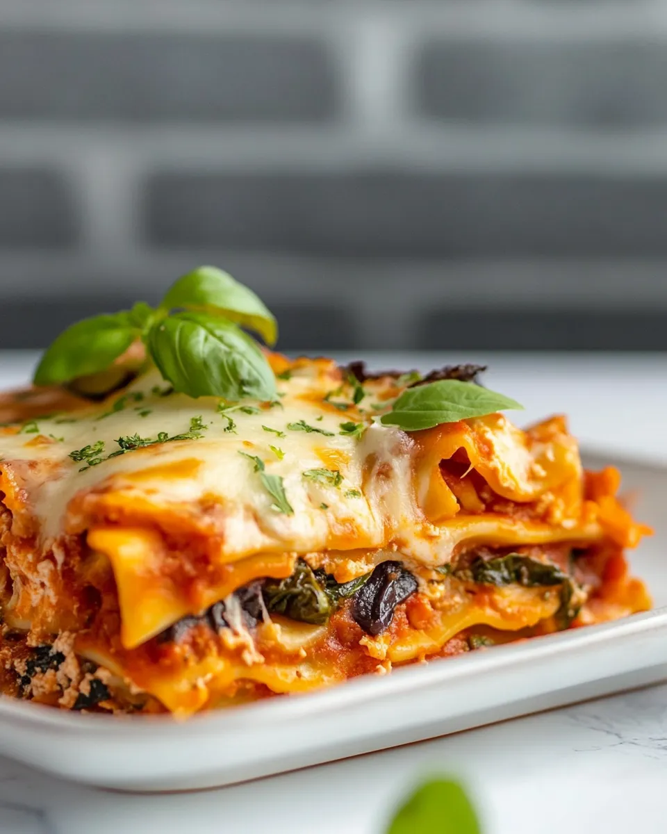 Classic Vegetable Lasagna image