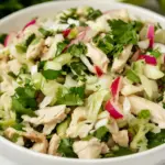 Homemade Vietnamese Chicken Salad with Cabbage photo