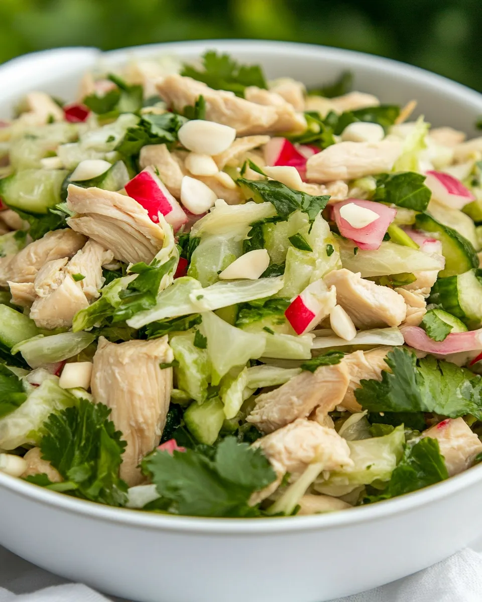 Classic Vietnamese Chicken Salad with Cabbage image