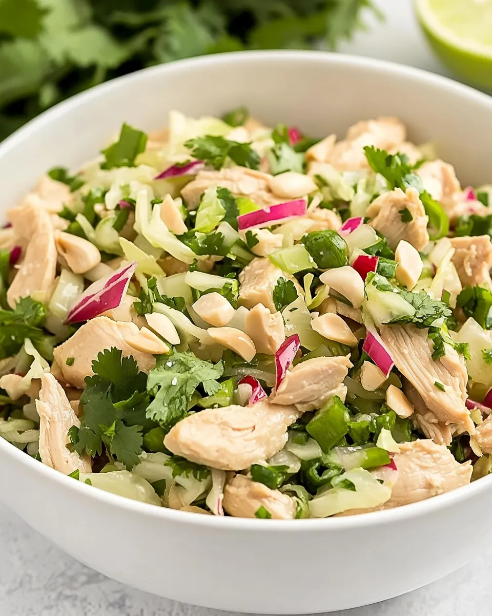 Easy Vietnamese Chicken Salad with Cabbage recipe photo