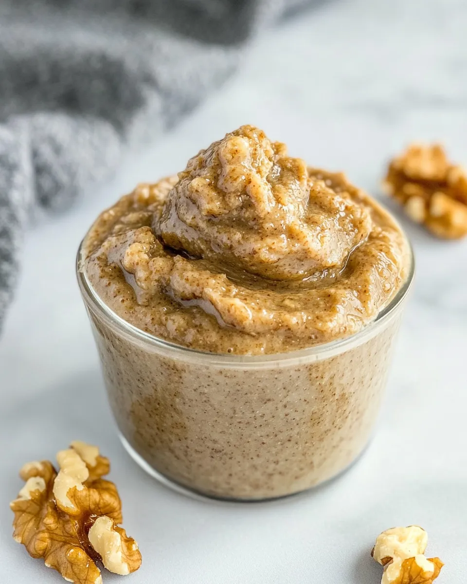 Delicious Walnut Butter food shot