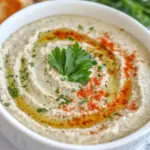 Homemade White Bean & Herb Hummus photo