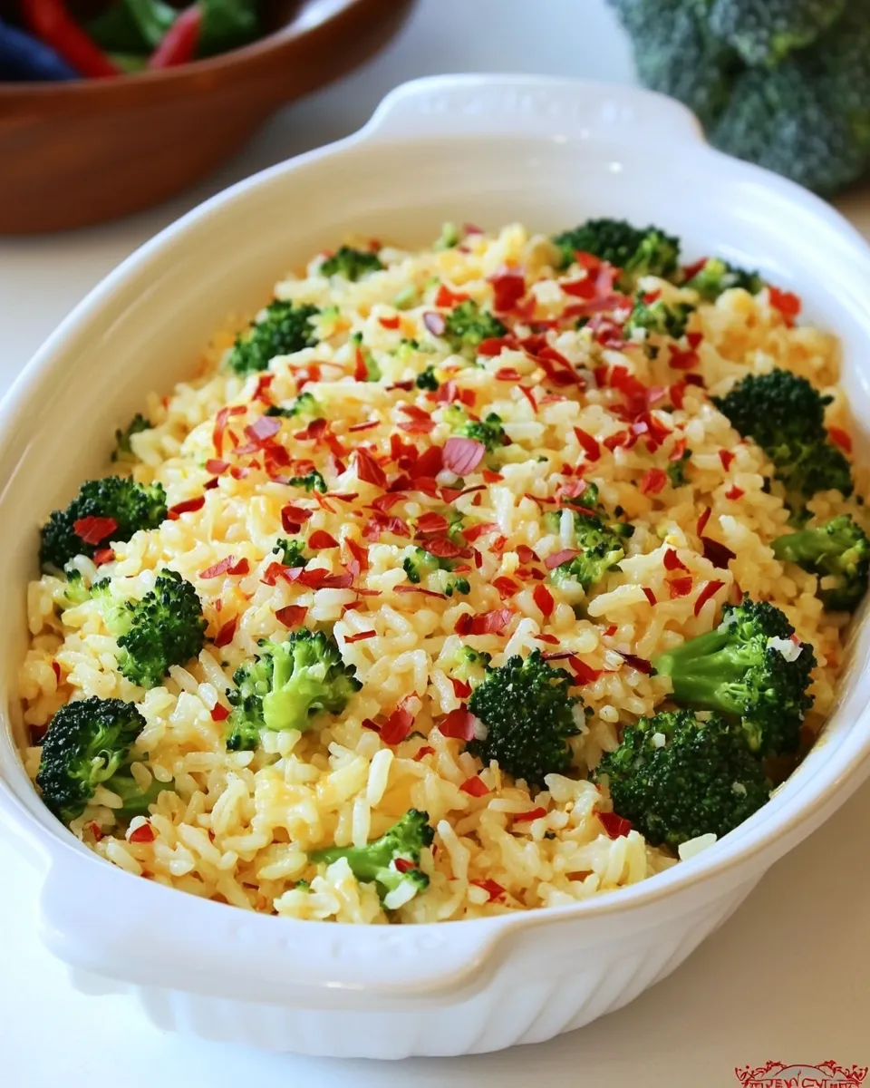 Delicious Why I Cook: Zesty Broccoli Cheddar Rice image