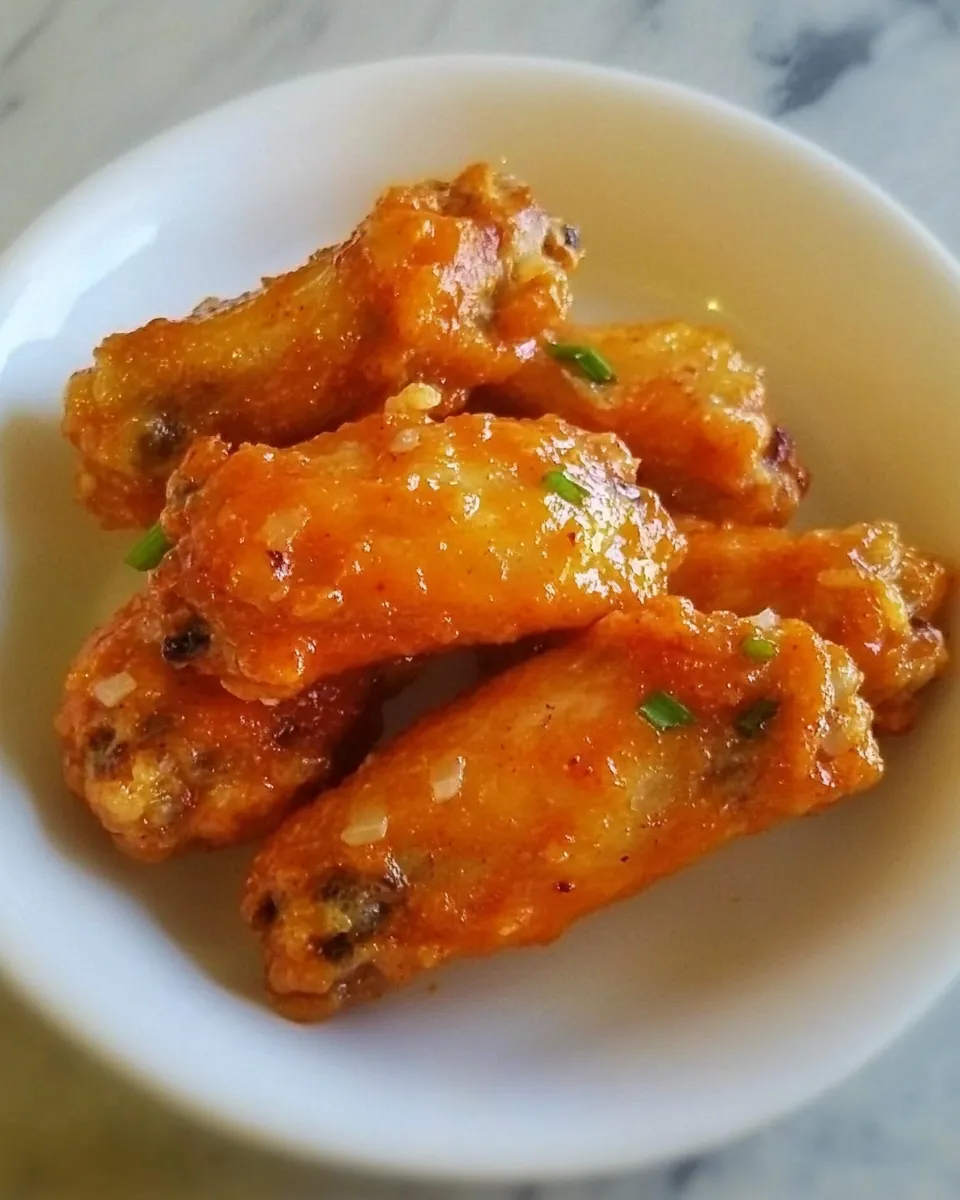 Homemade Wings and Things Garlic Buffalo Wings photo