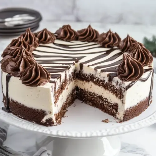Homemade Zebra Cake Recipe photo