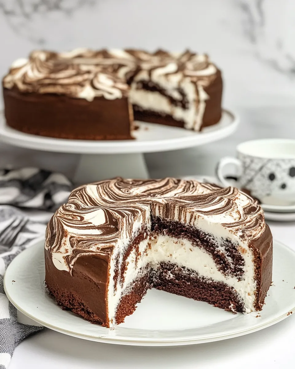 Classic Zebra Cake Recipe image
